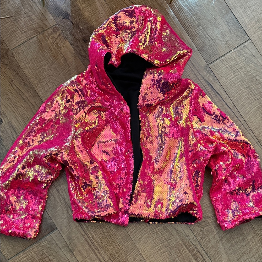 Sequin Jacket - Pink - image 1